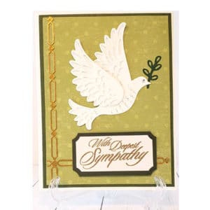 Dove Sympathy Card