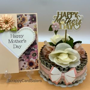 Mother’s Day Heart with Pearls + Ca$h Cake Bundle