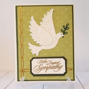 Dove Sympathy Card