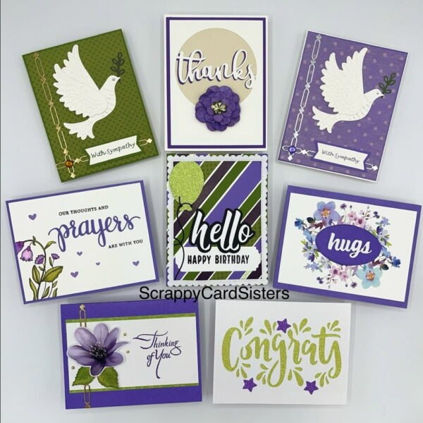 Scrappy Card Sisters All Occasion Card Set
